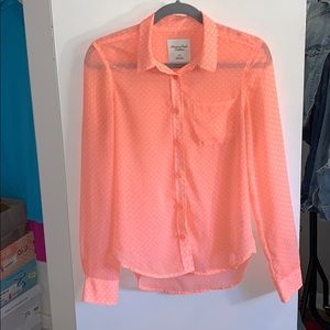 American Eagle button down